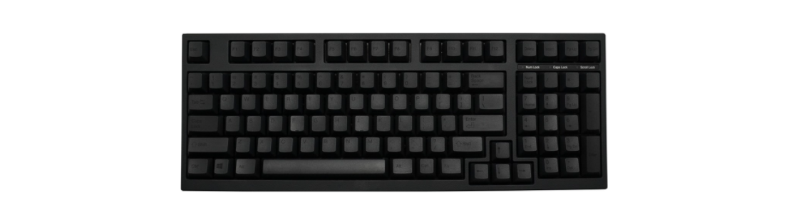 Bàn phím cơ Leopold FC980C Black Topre Made in Japan có thiết kế cổ điển và có tính toán khoa học